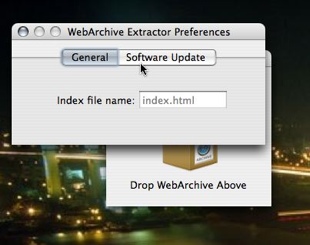 Choosing an index file